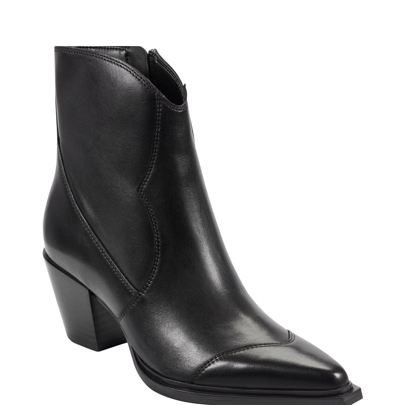Marc Fisher LTD Giulie Women's Boots Black Leather : 6 M Marc Fisher LTD Giulie Women's Boots Black Leather : 6 M