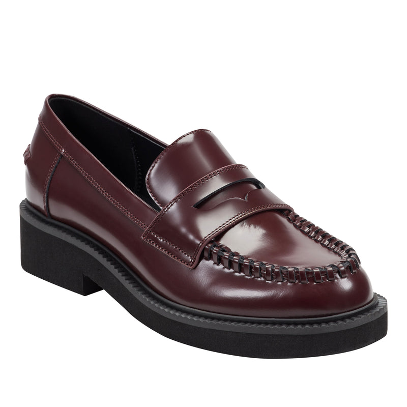 Dagman Slip-On Block Heel Casual Loafers