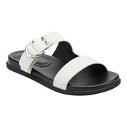 Gia Flat Leather Sandal
