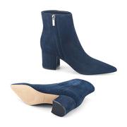 Jarli Pointy Leather Ankle Bootie