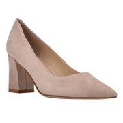 Zala Block Heel Pointy Toe Pump
