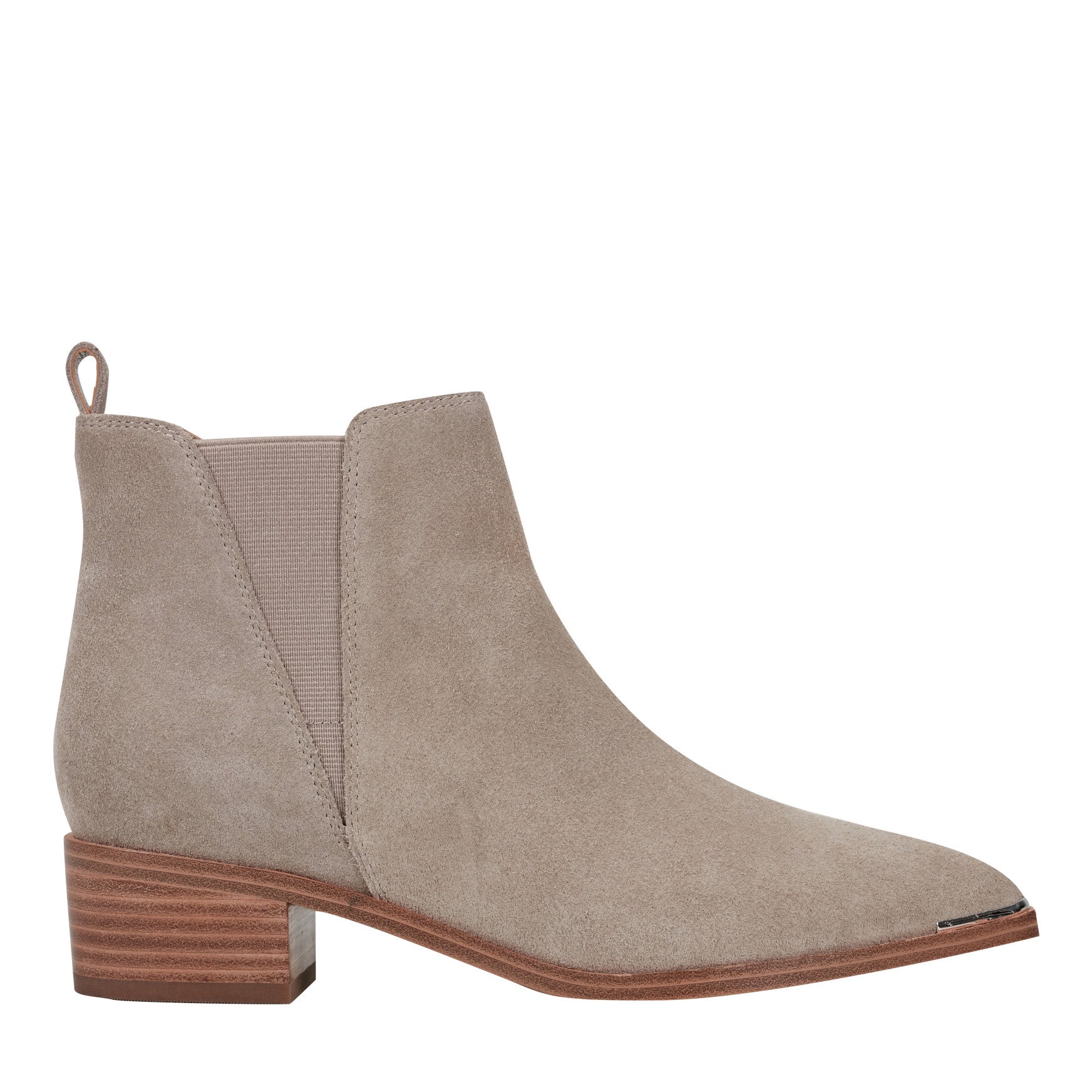 Yale Pointy Toe Chelsea Leather Bootie