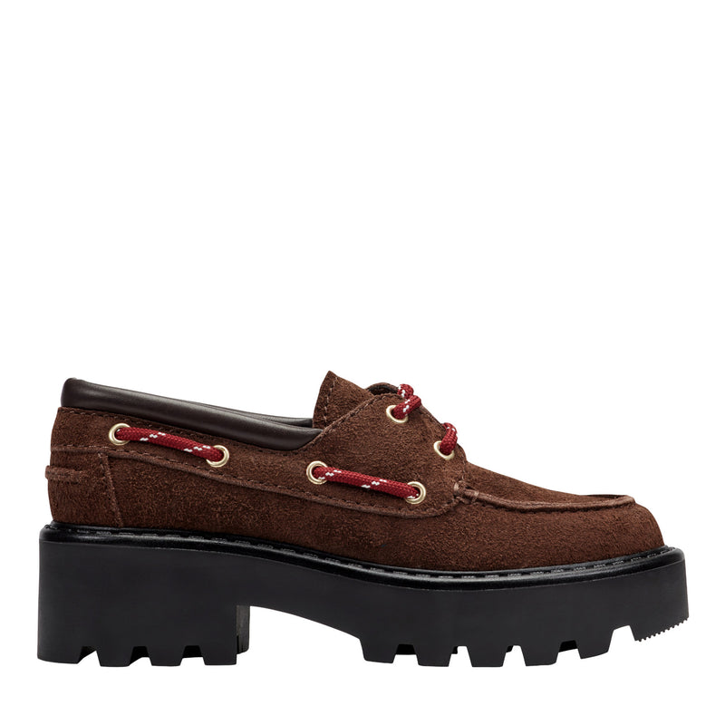 Peyten Leather Lug Sole Loafer