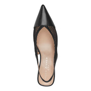 Gipsi Mesh Slingback Kitten Heel Pump