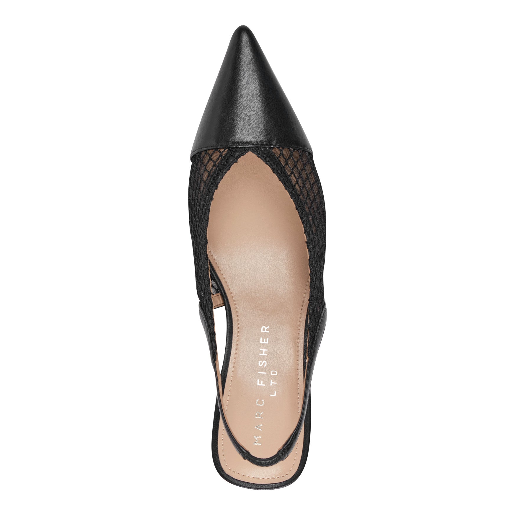 Gipsi Mesh Slingback Kitten Heel Pump