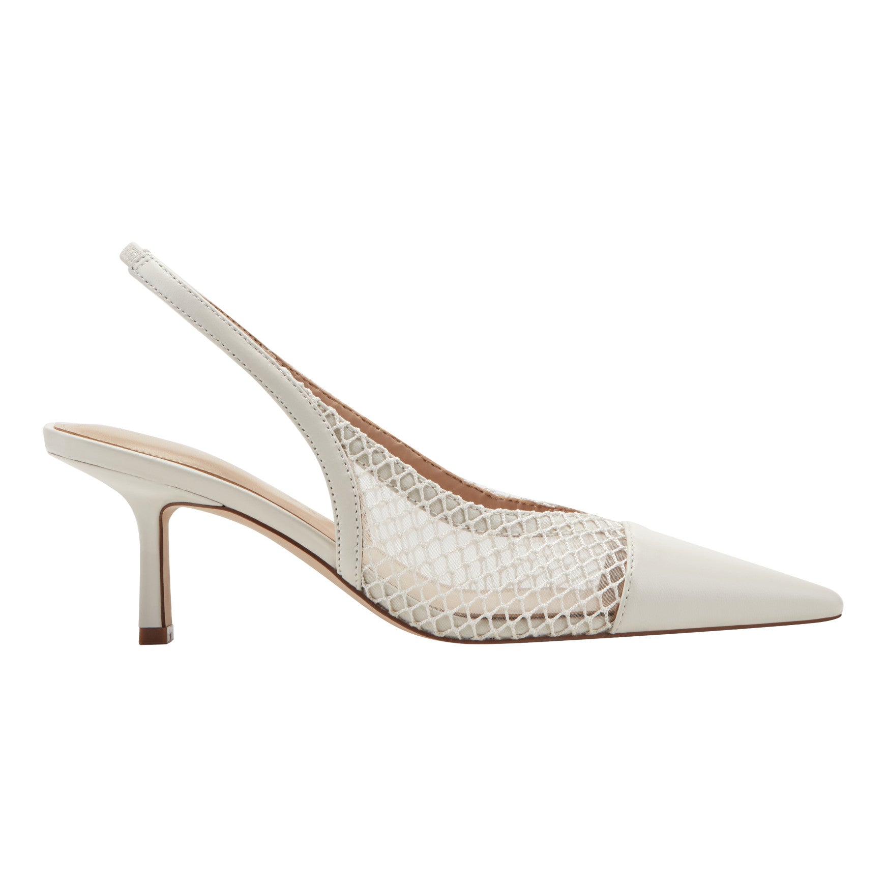 Gipsi Mesh Slingback Kitten Heel Pump