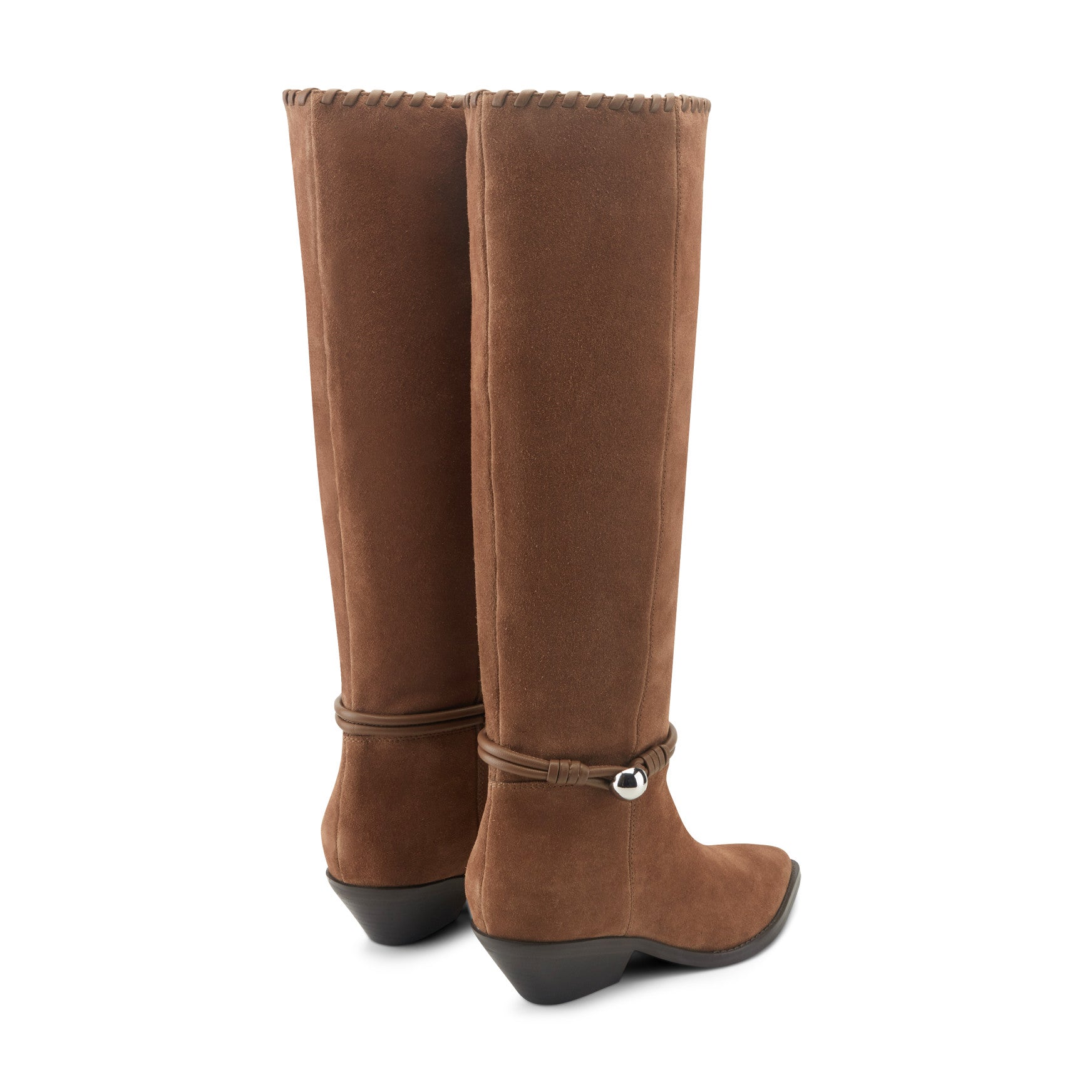 Ainsley Detailed Leather Boot