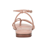 Mayte Strappy Leather Flat Sandal