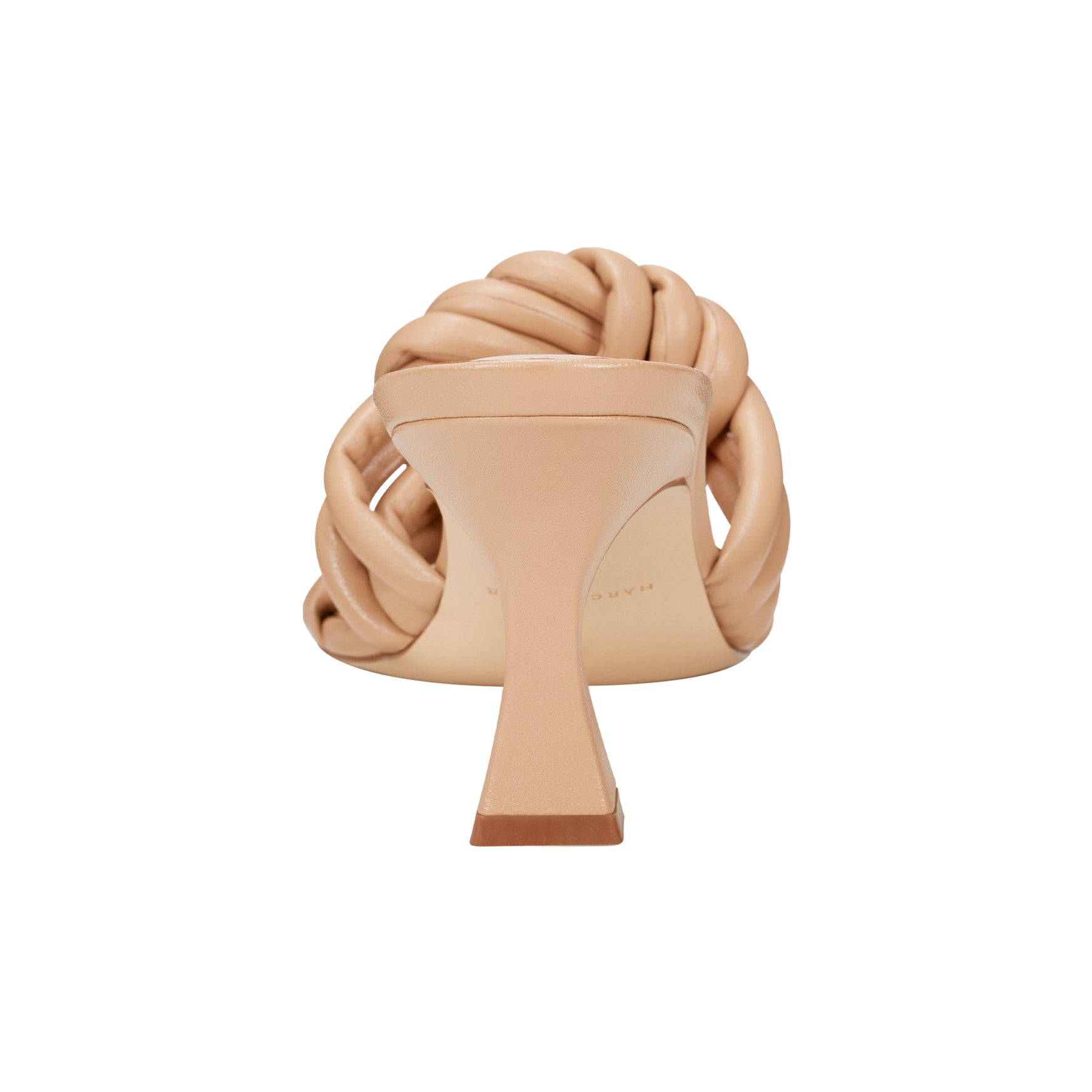 Dru Knotted Leather Slide Sandal