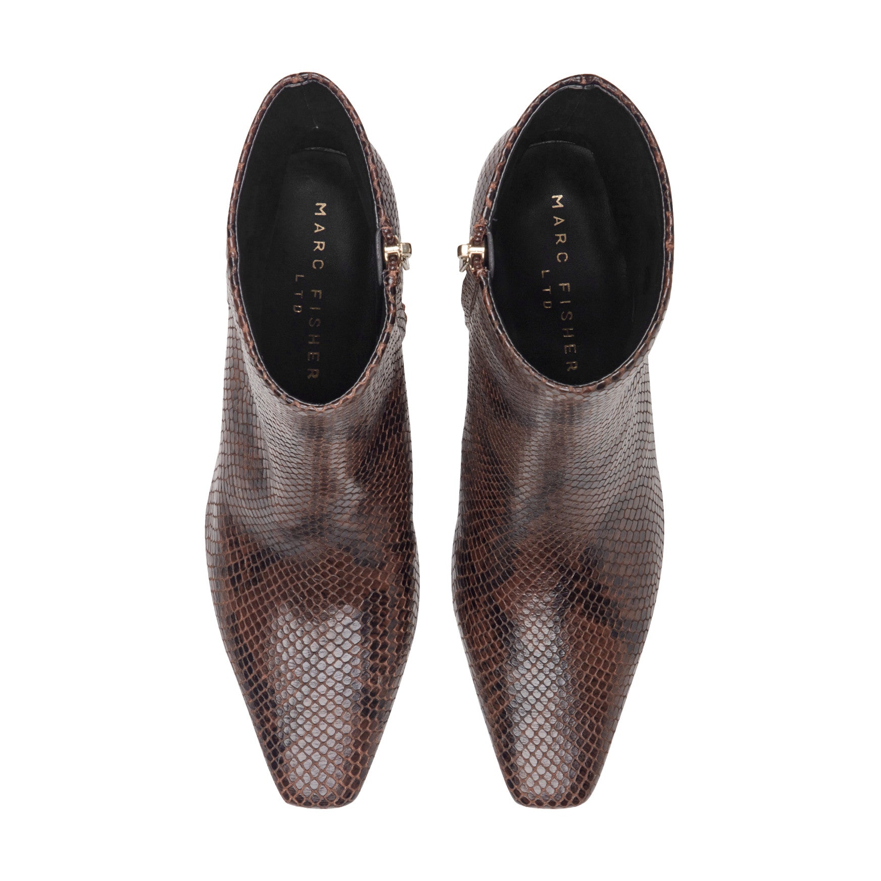 Danai Kitten Heel Leather Ankle Bootie