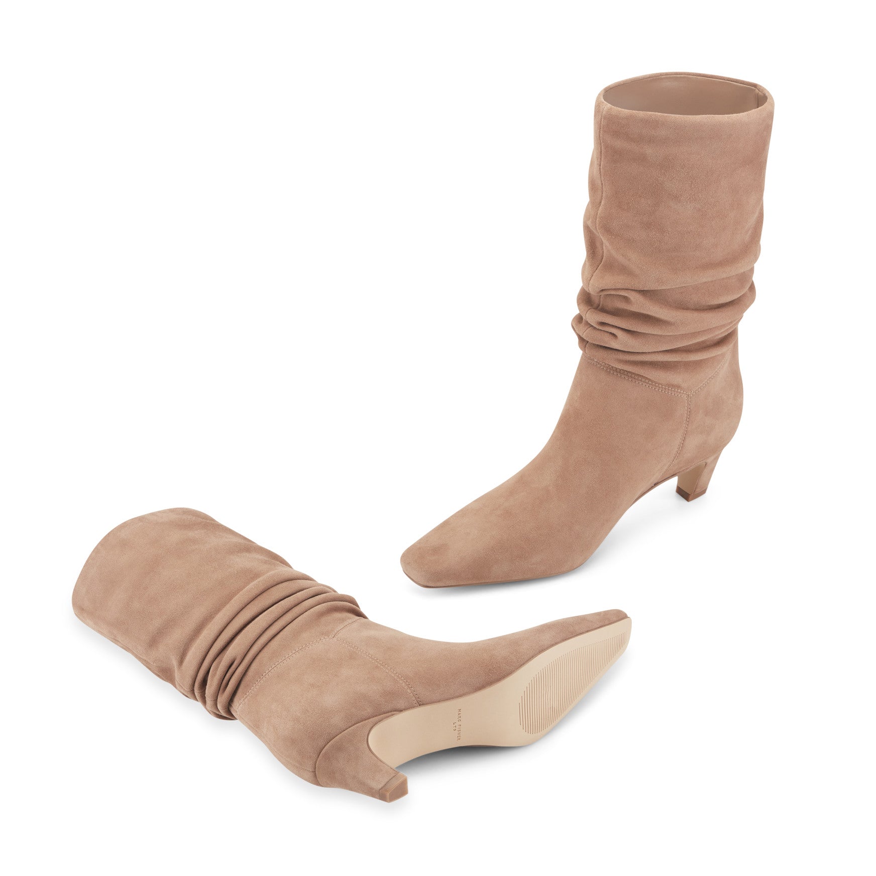 Dalores Leather Slouch Bootie