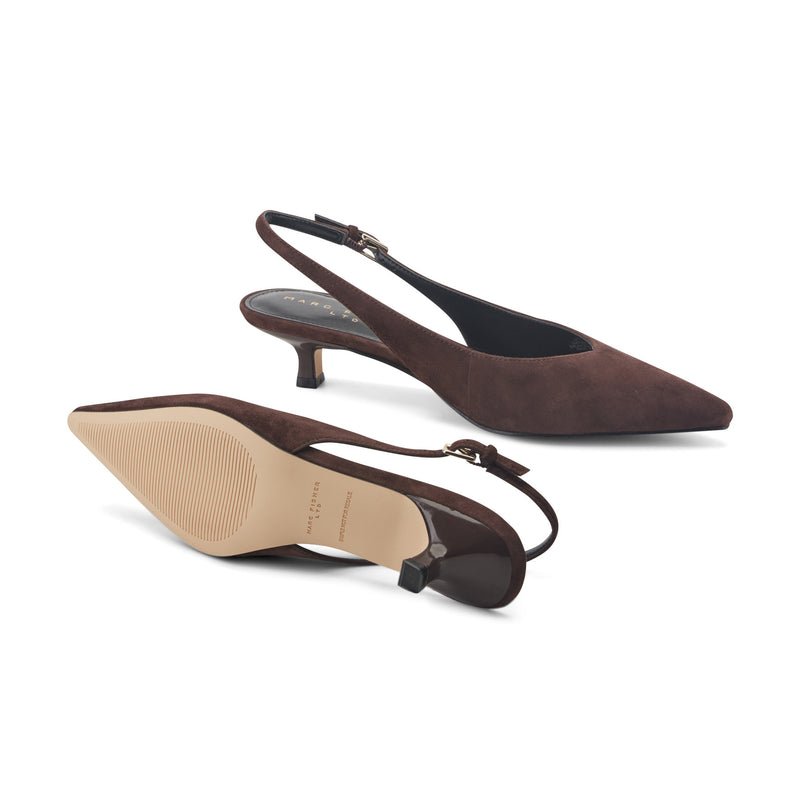 Luciey Kitten Heel Slingback Pump