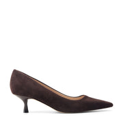 Calynna Leather Kitten Heel Pump