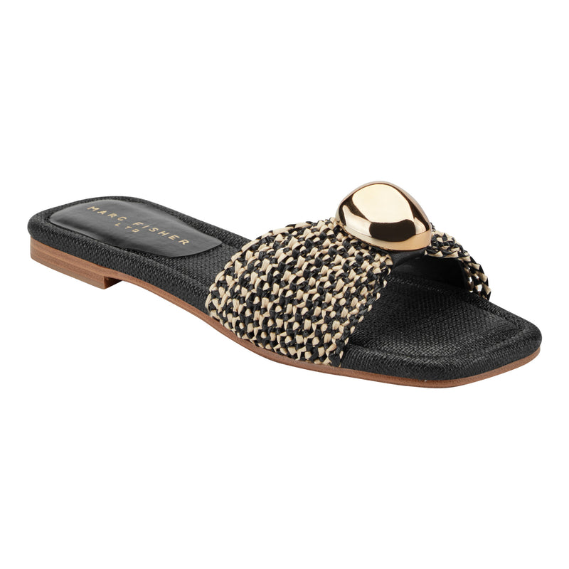 Nalena Flat Slide Sandal