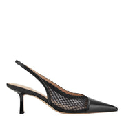 Gipsi Mesh Slingback Kitten Heel Pump
