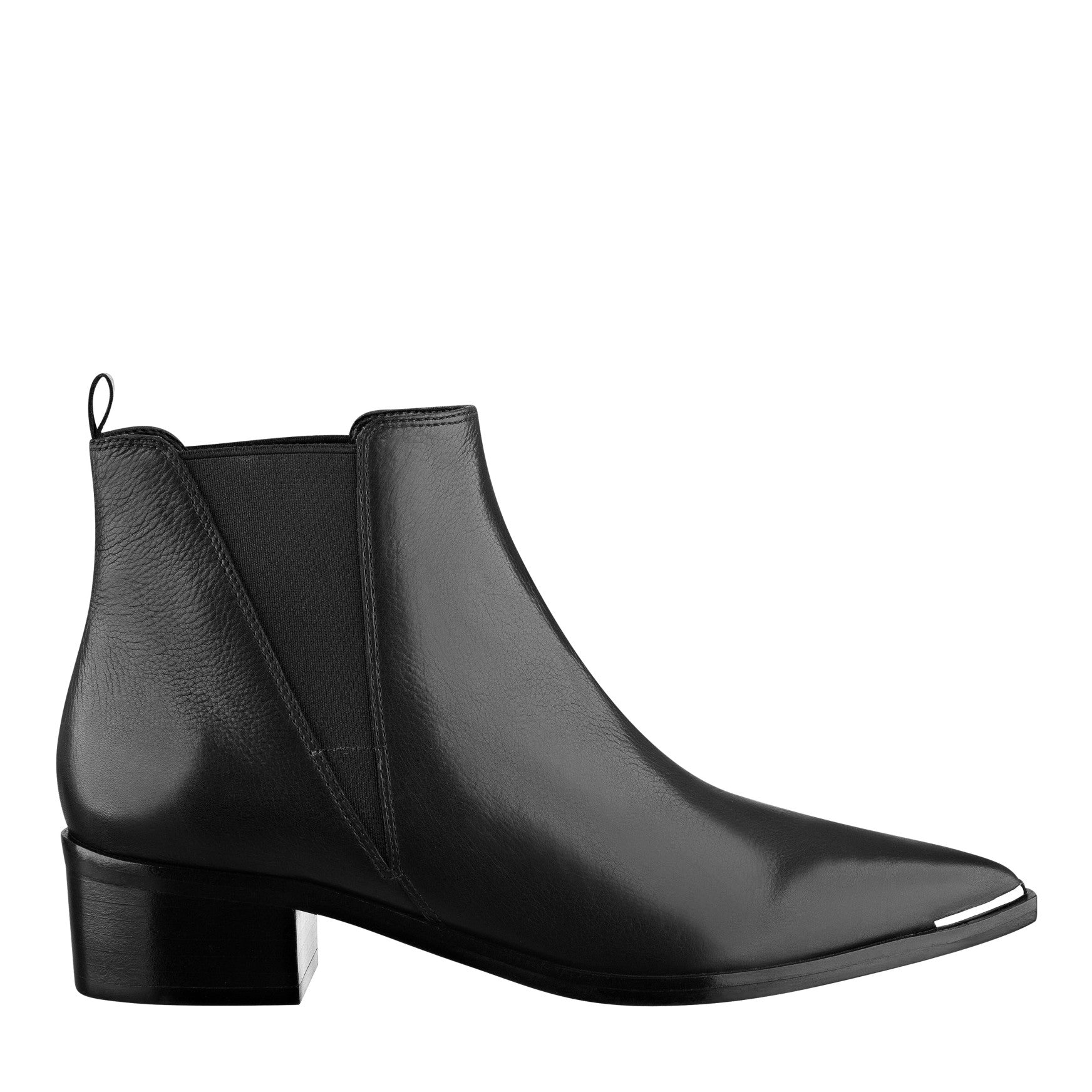 Yale Pointy Toe Chelsea Leather Bootie