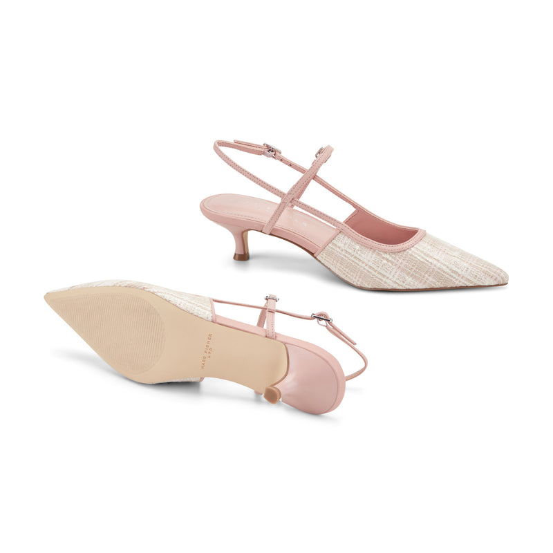 Ceddy Kitten Heel Slingback Pump