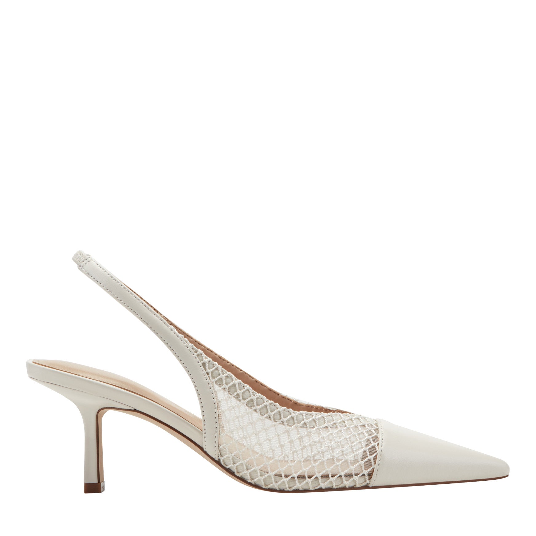 Gipsi Mesh Slingback Kitten Heel Pump