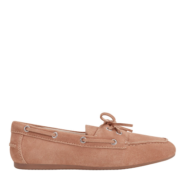 Uleena Boat Shoe In Natural Suede V Uleena Mna01 display picture 3