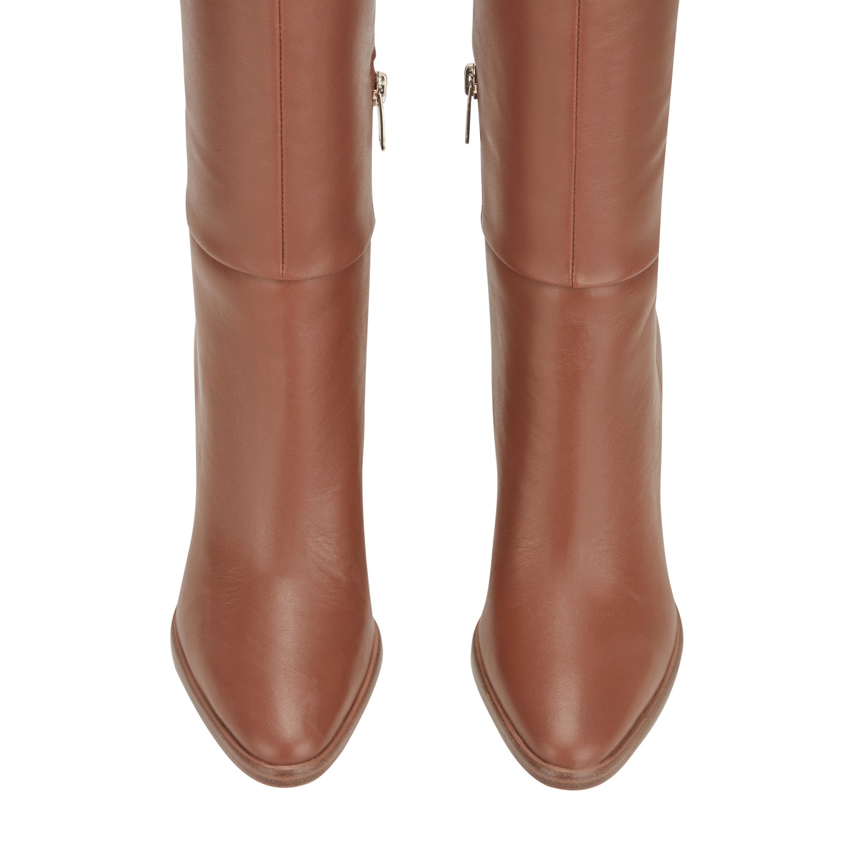 Women's Lannie Dress Leather Boot - Medium Natural Leather | Marc Fisher Footwear Women's Lannie Dress Leather Boot - Medium Natural Leather | Marc Fisher Footwear