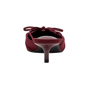 Florin Kitten Heel Mule