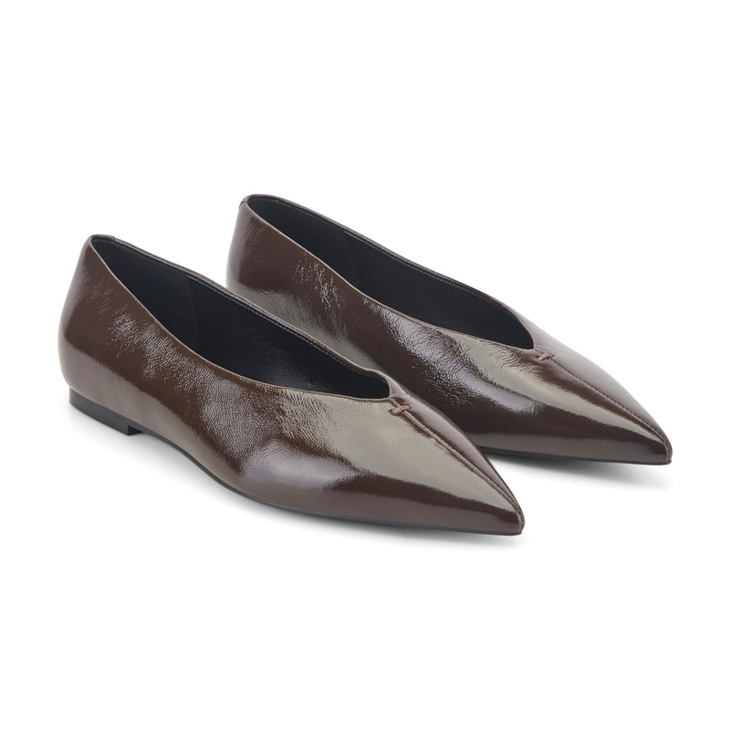 Casee Leather Flat