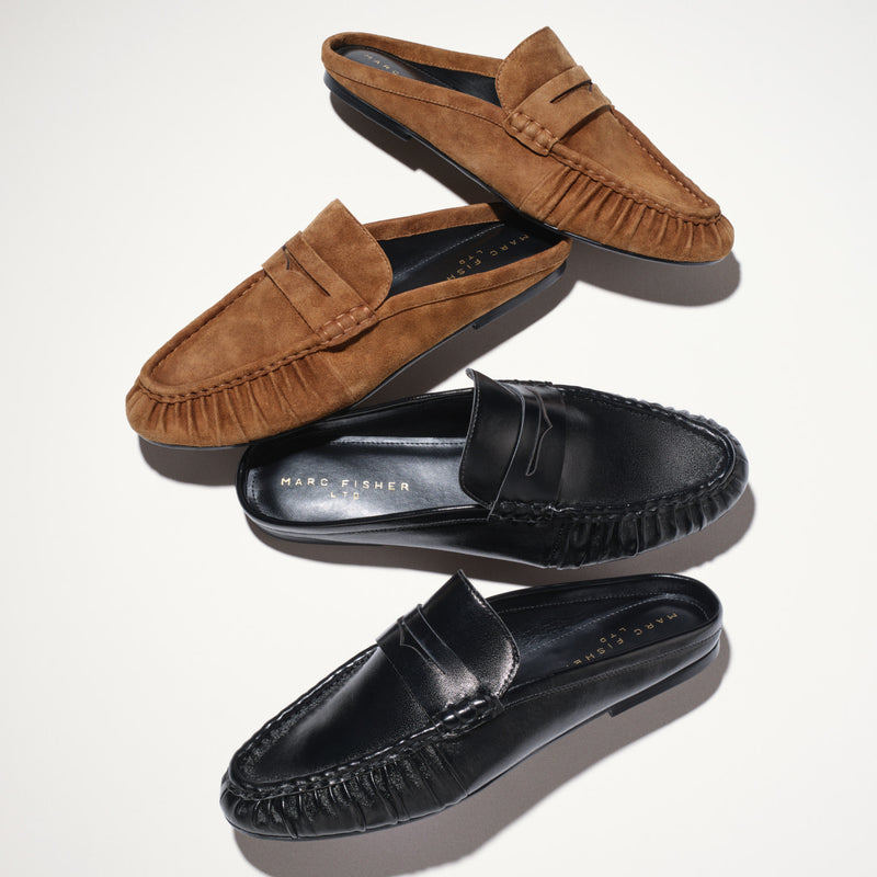 Jaynie Leather Mule Loafer