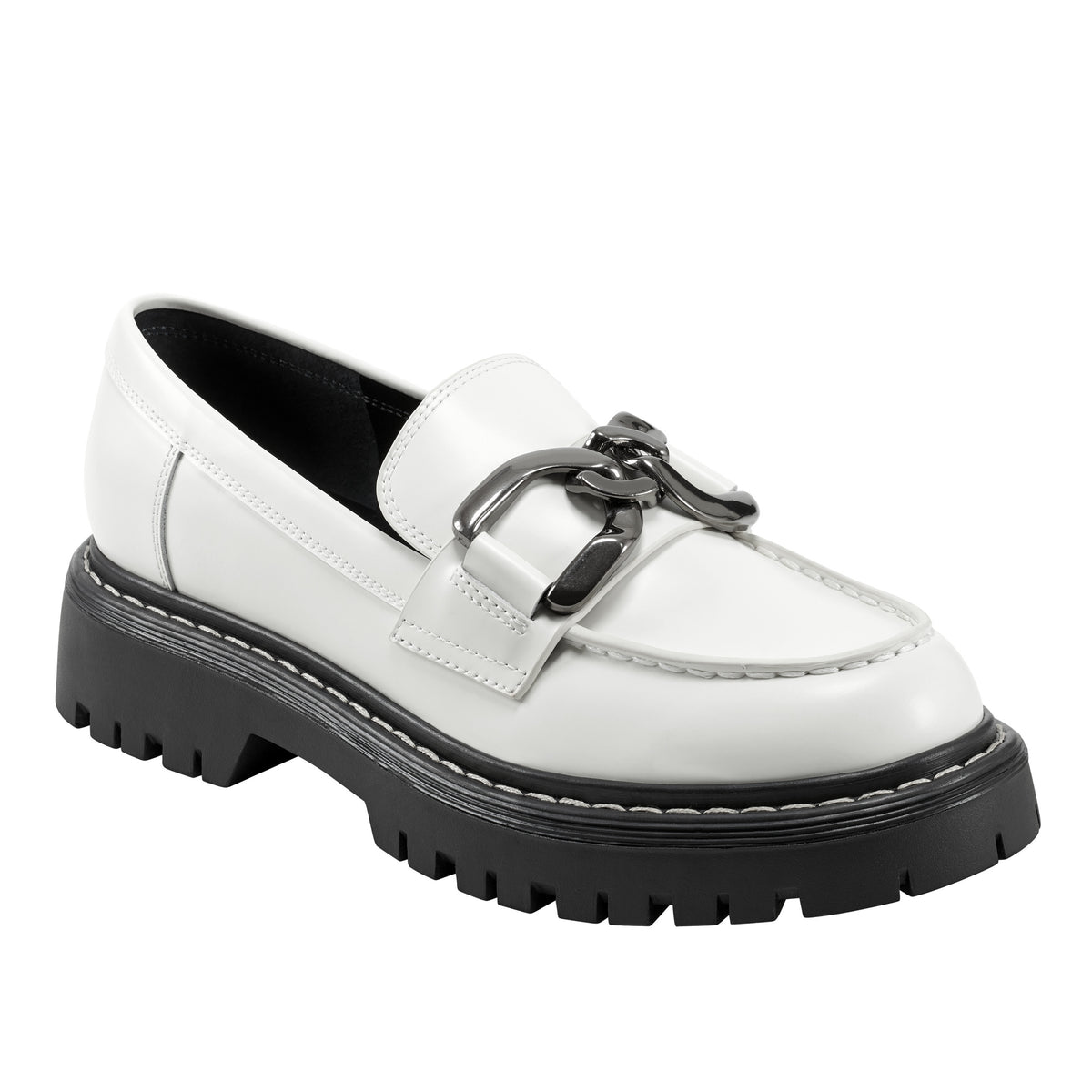 Trisca Lug Sole Chain Loafer
