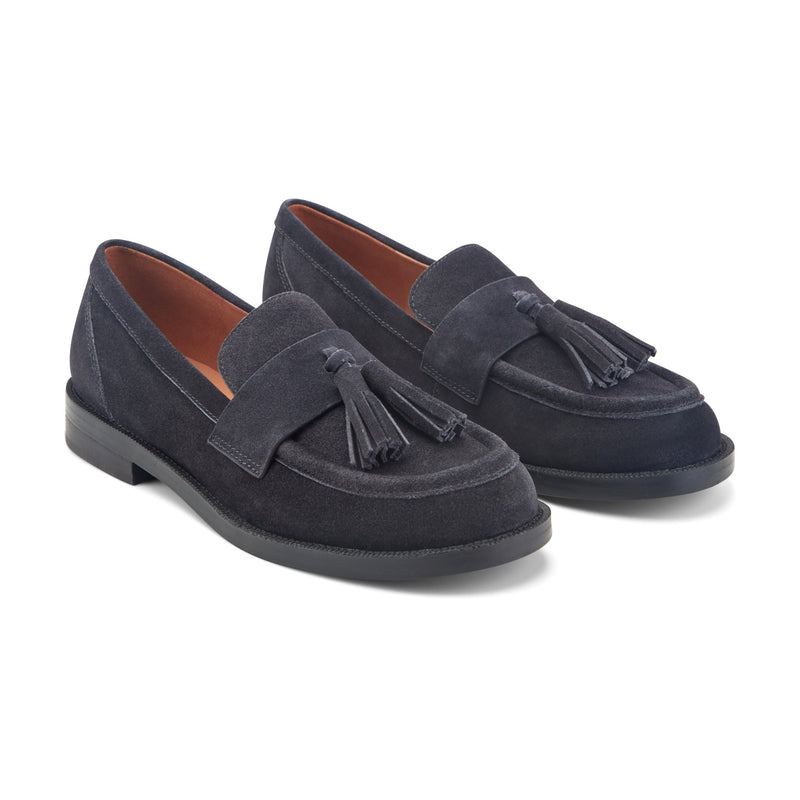 Tifani Leather Tassle Loafer