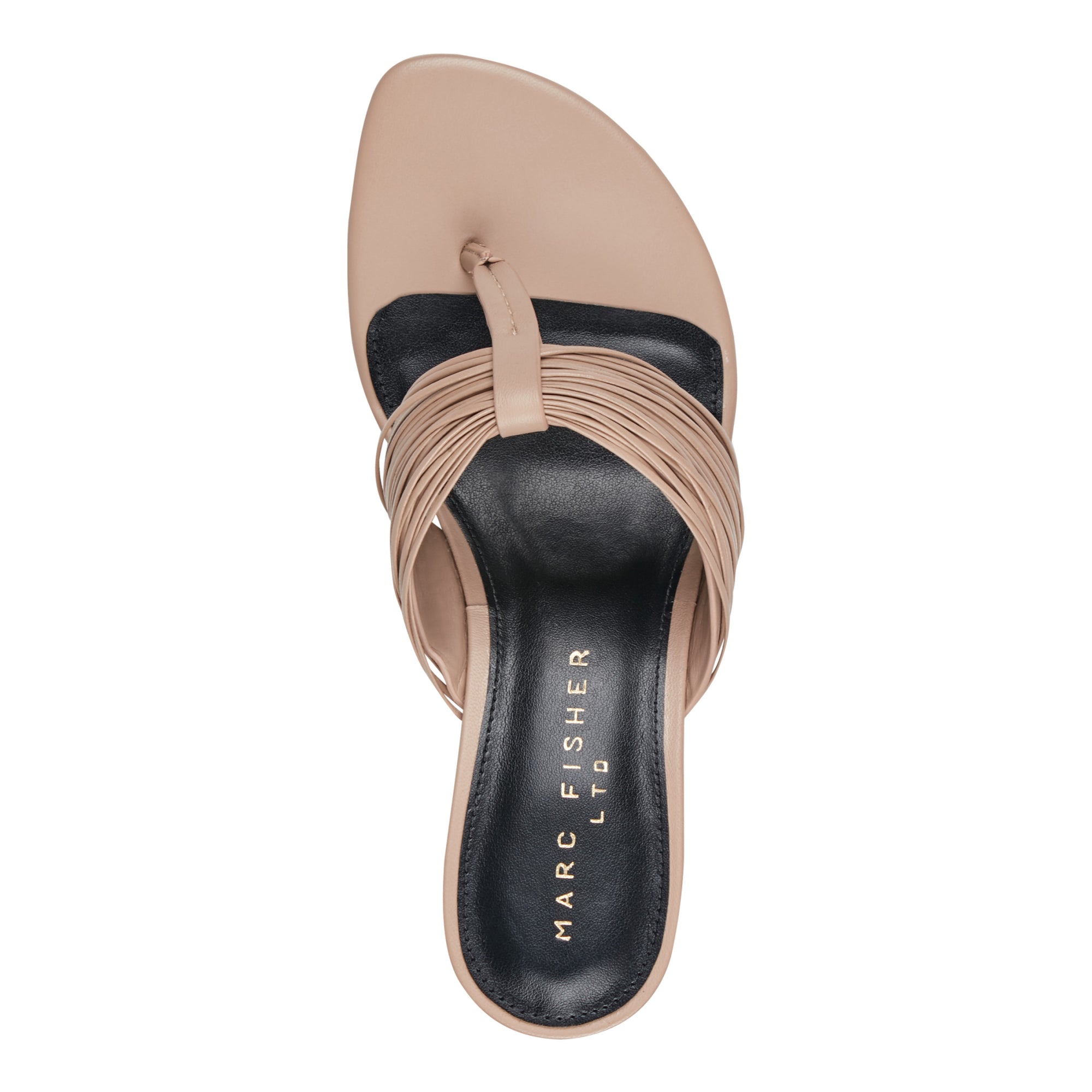 Pamilla Leather Heeled Thong Sandal