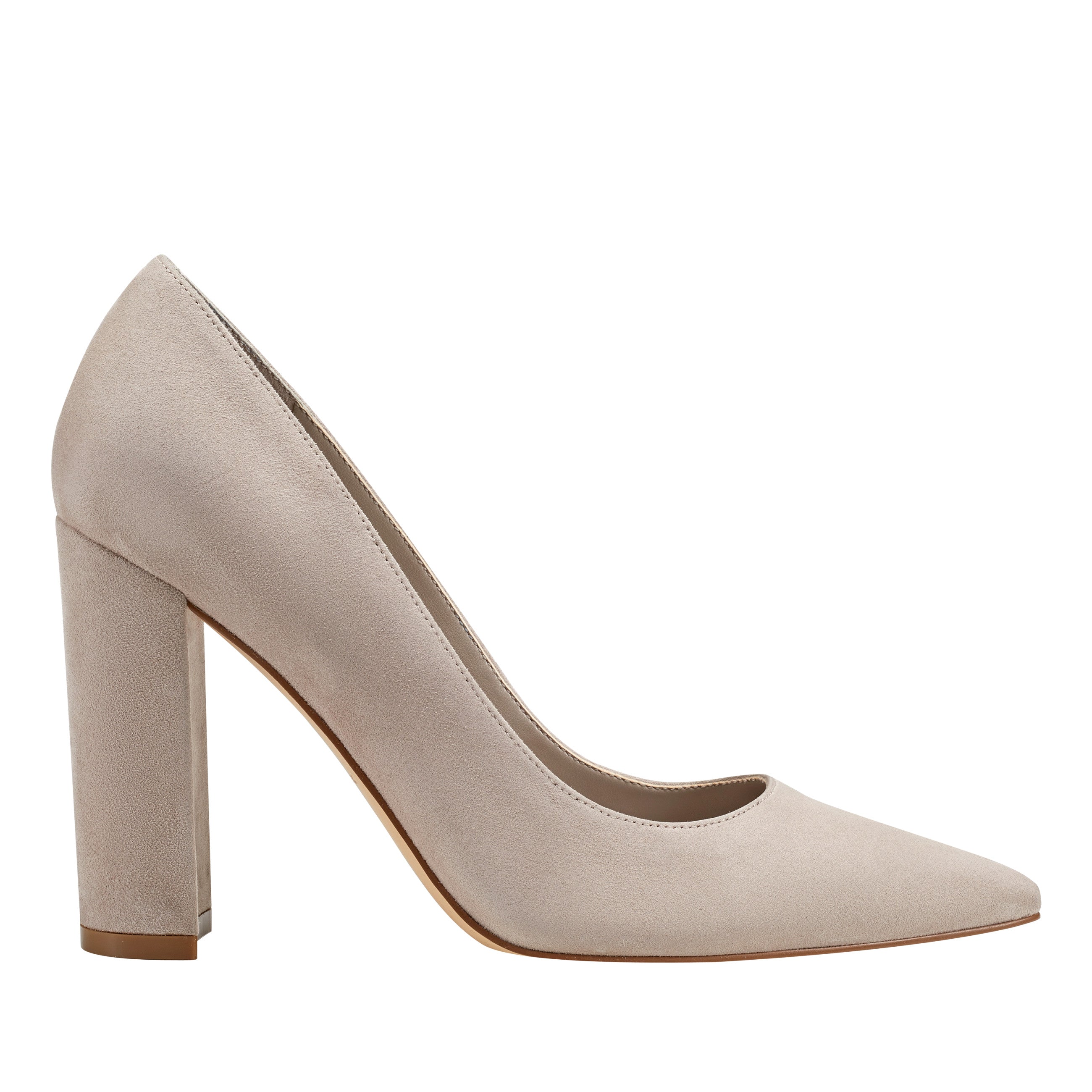 Abilene Block Heel Pointy Toe Pump - Marc Fisher Footwear