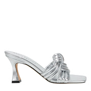 Dru Knotted Leather Slide Sandal