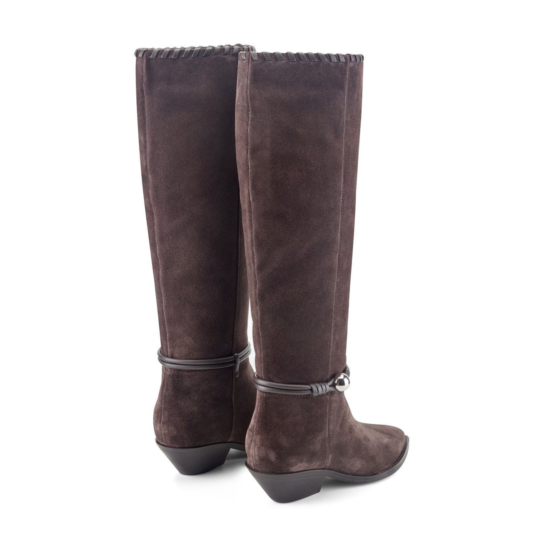 Ainsley Detailed Leather Boot