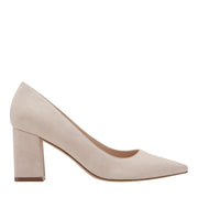 Zala Block Heel Pointy Toe Pump