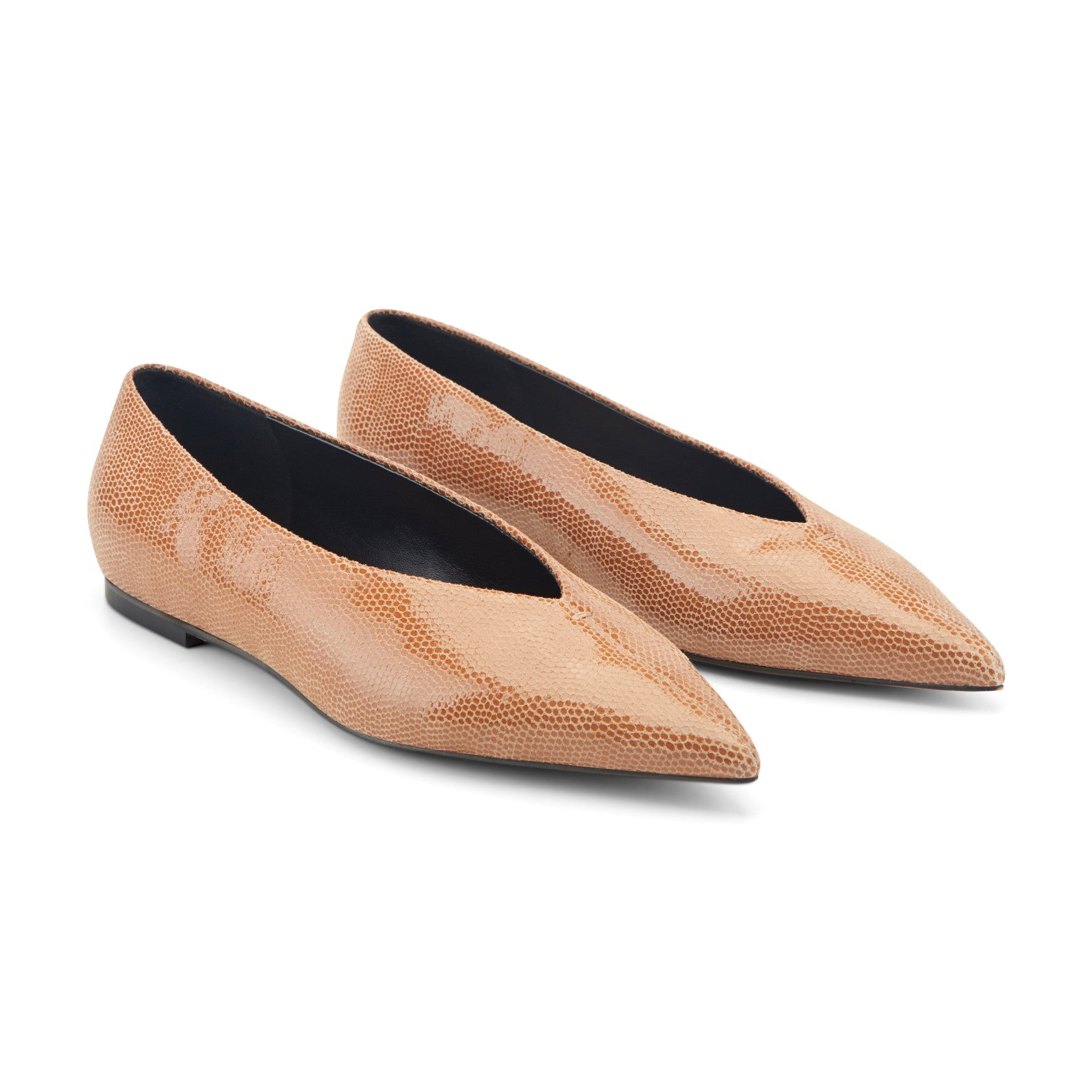 Casee Leather Flat