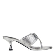 Pamilla Leather Heeled Thong Sandal