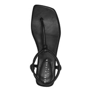 Maycee Thong Flat Leather Sandal