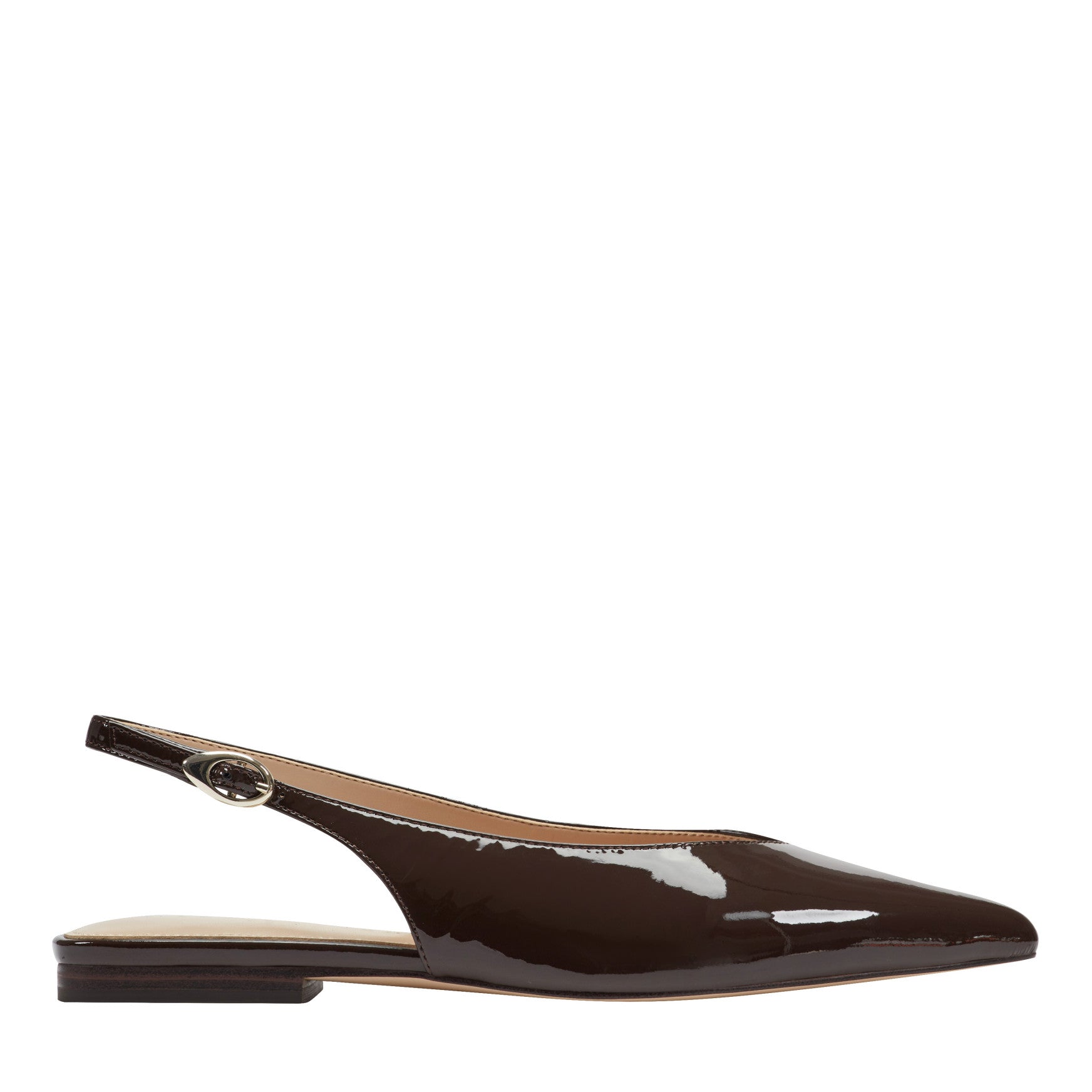 Gabra Leather Slingback Flat