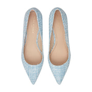 Zala Block Heel Pointy Toe Pump