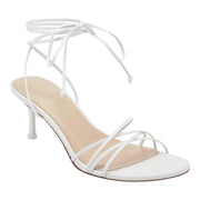 Gineva Leather Ankle Wrap Sandal