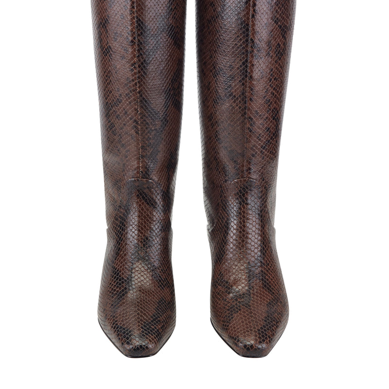 Dalli Leather Flat Boot