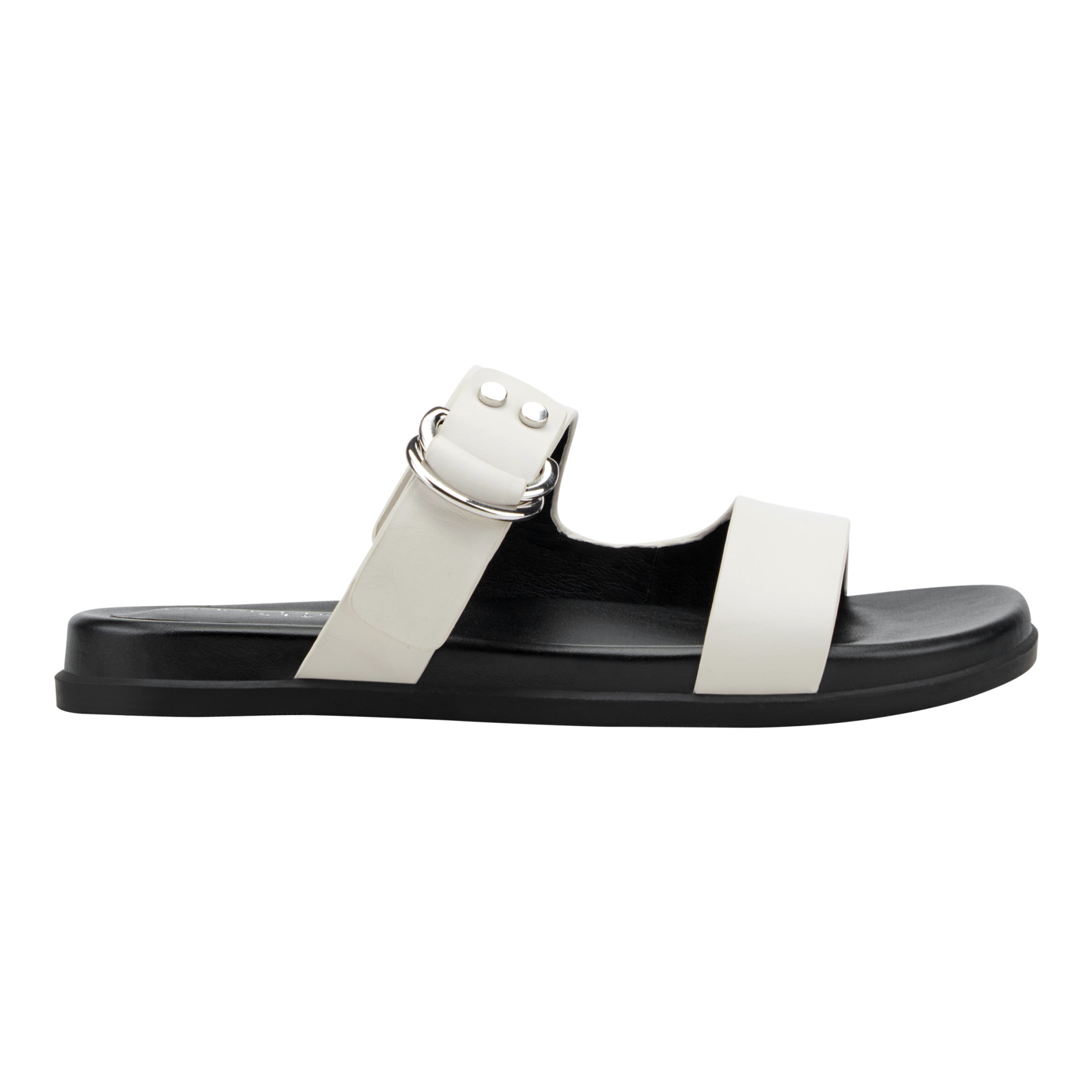 Gia Flat Leather Sandal