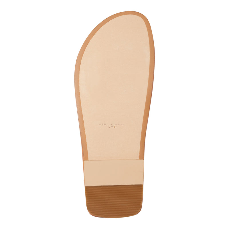 Gerty Strappy Leather Flat Sandal