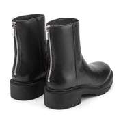 Shylina Leather Lug Sole Bootie