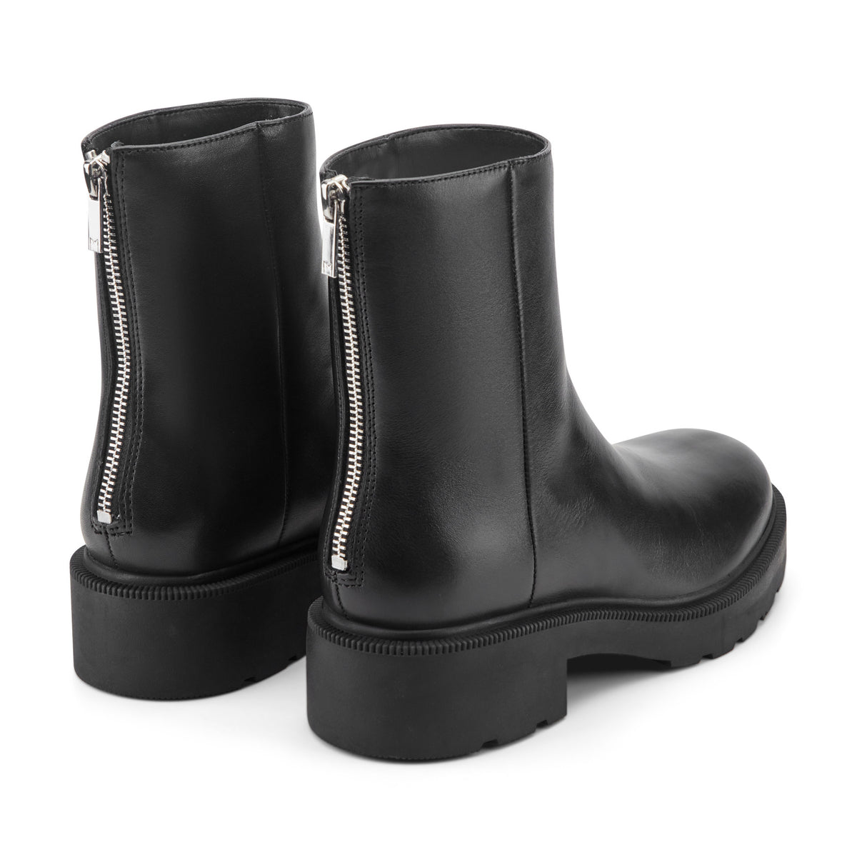 Shylina Leather Lug Sole Bootie