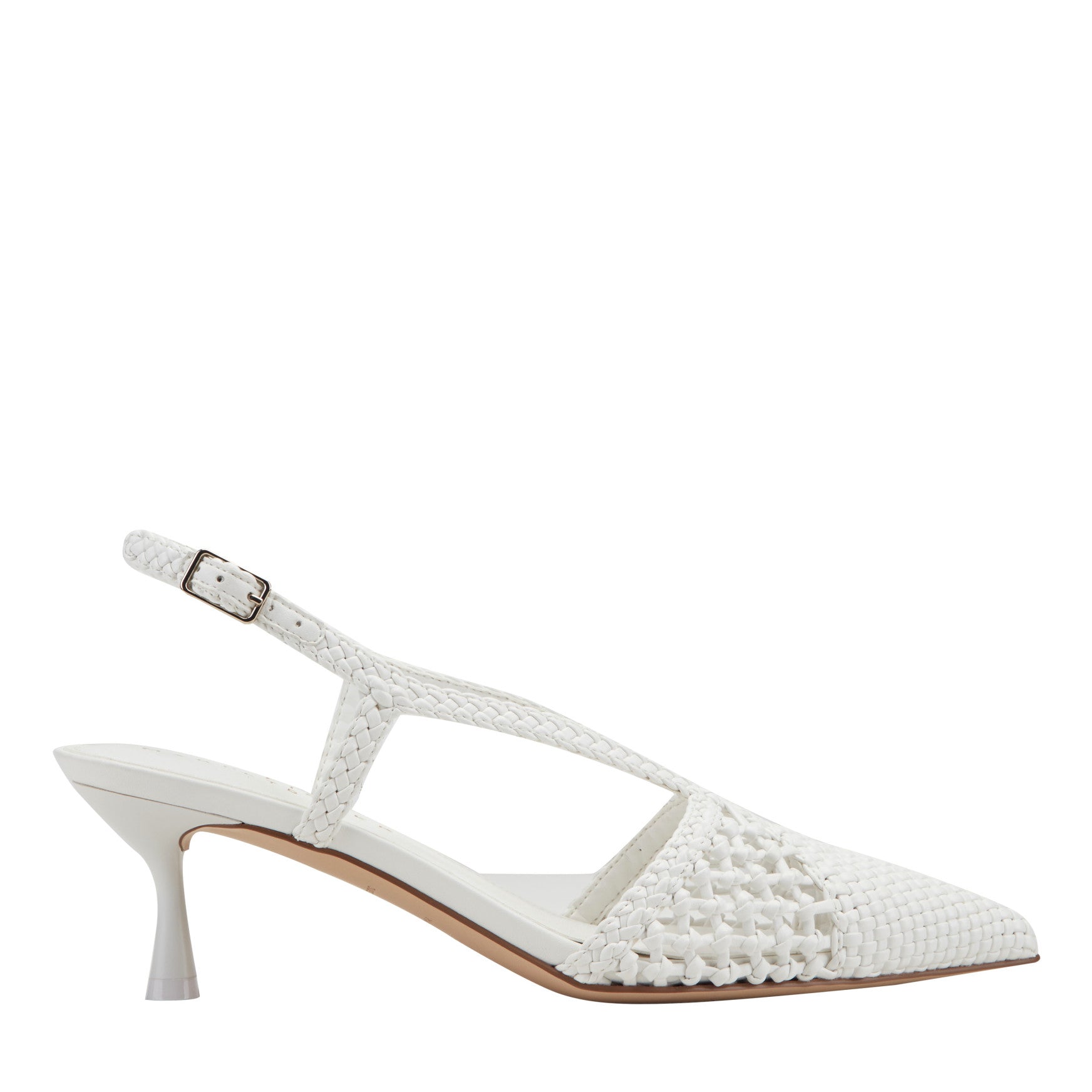 Reagan Woven Leather Pump