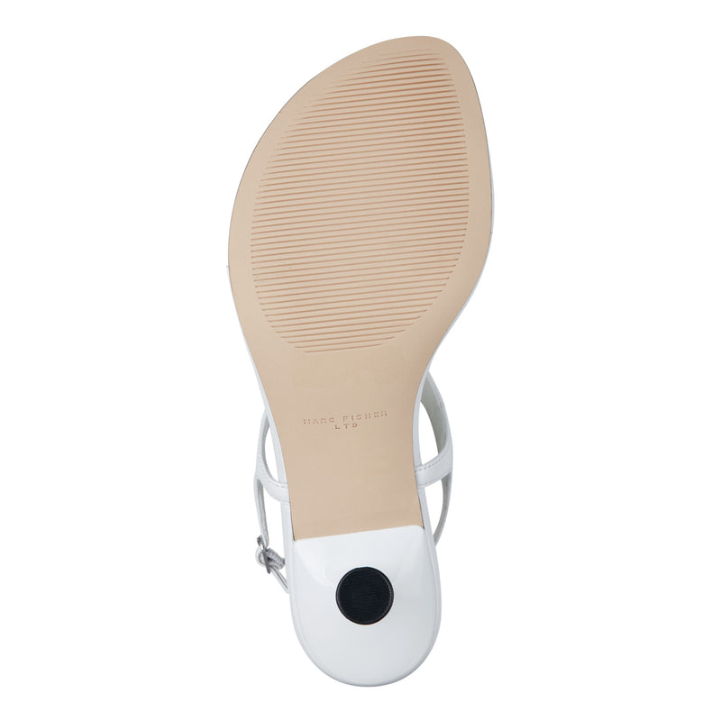 Pelysa Leather Heeled Thong Sandal