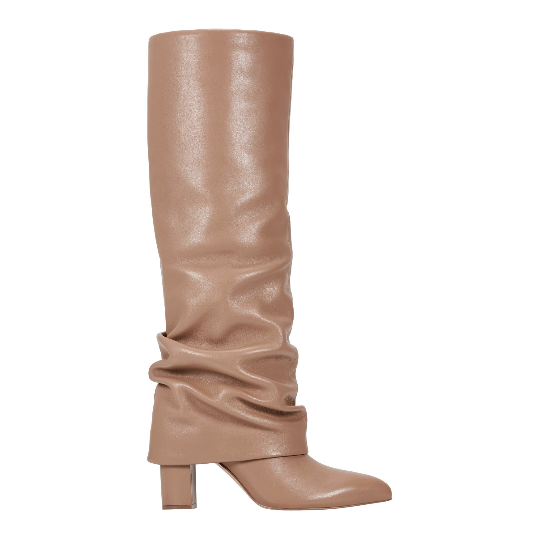 Lalita Foldover Dress Leather Boot