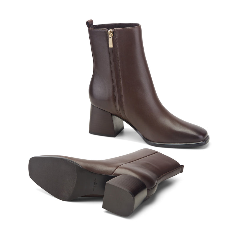 Milley Leather Ankle Bootie