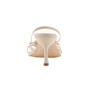 Natesa Leather Embellished Sandal